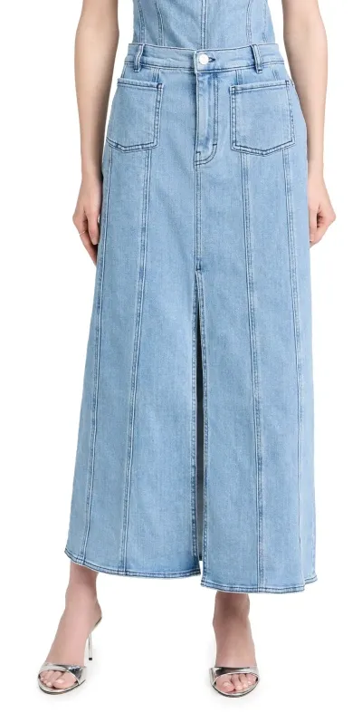 Baum Und Pferdgarten Sabire Skirt Light Cool Denim