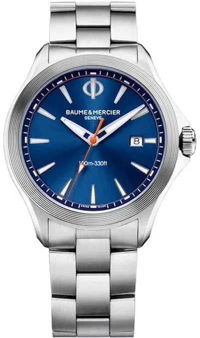 Baume And Mercier Baume&mercier Mod. Clifton In Blue