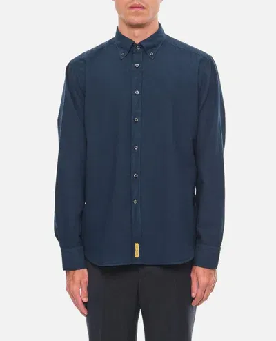 Bd Baggies Cotton Shirt In Blue