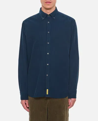 Bd Baggies Cotton Shirt In Blue