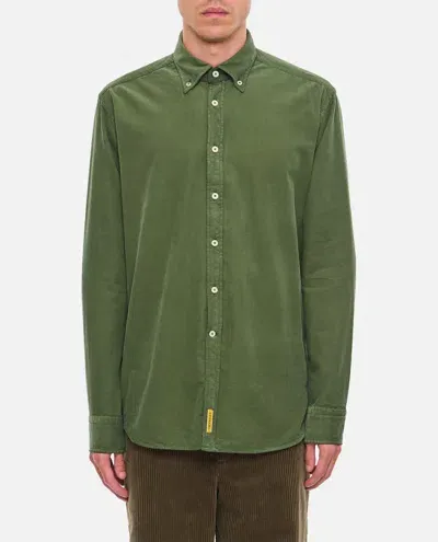 Bd Baggies Cotton Shirt In Green