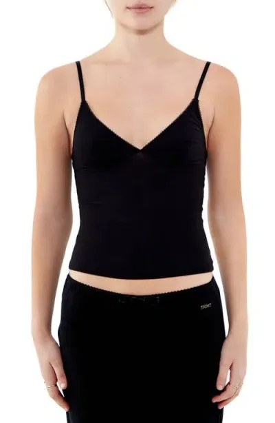 Bdg Urban Outfitters Je T'aime Camisole In Black