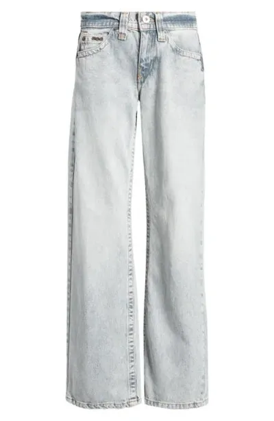 Bdg Urban Outfitters Kayla Low Rider Wide Leg Jeans In Grey