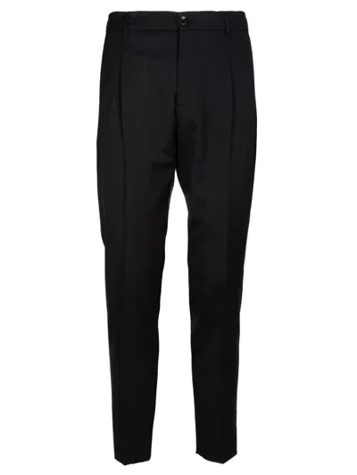 Be Able Black Virgin Wool Trousers