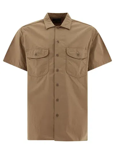 Beams Plus Work Shirt In Beige