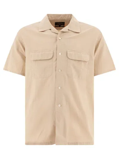 Beams Shirt With Pockets Shirts In Beige