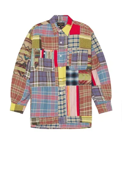 Beams Work Indian Flannel Patchwork