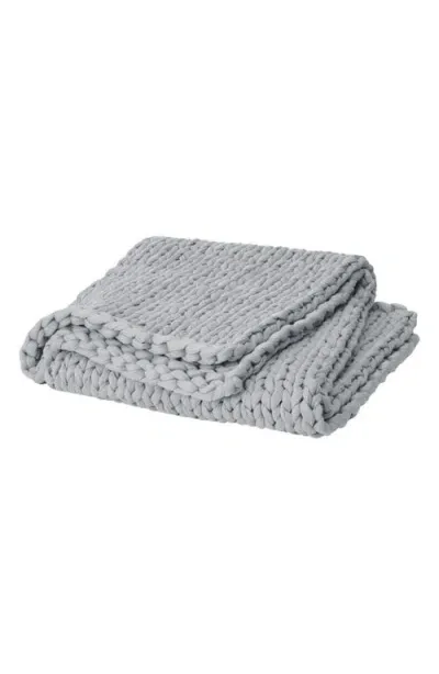 Bearaby Tree Napper Weighted Knit Blanket In Gray