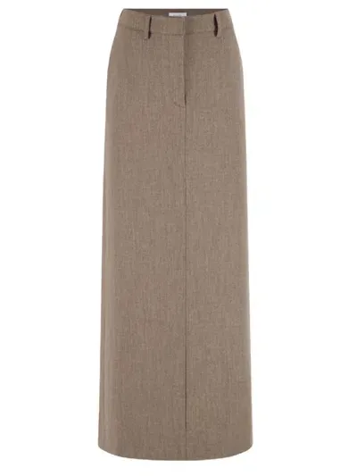 Beaufille Brown Minter Maxi Skirt