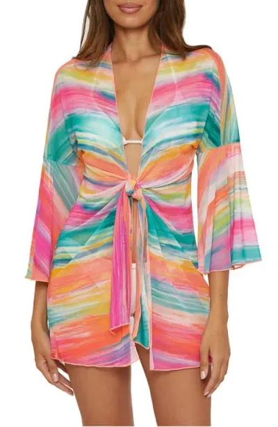 Becca Verano Mesh Cover-up In Multi