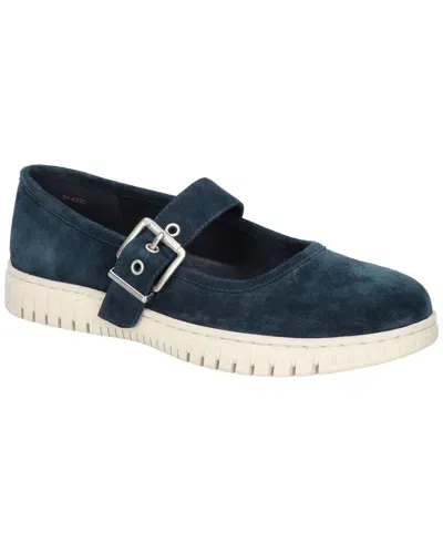 Bella Vita Women's Astro Mary Janes Shoes In Navy Kidsuede Leather