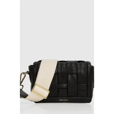 Belle & Bloom Bad Romance Crossbody Bag In Black