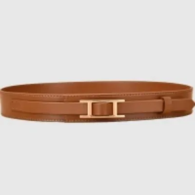 Belle & Bloom Just A Crush Belt In Brown