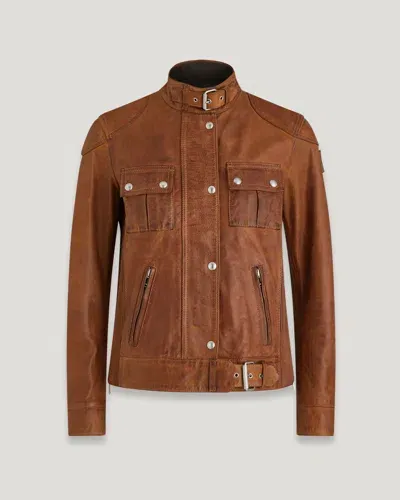 Belstaff Legacy Gangster Jacket In Cork