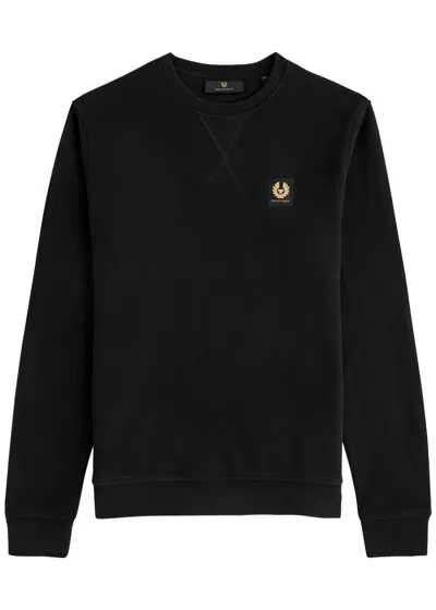 Belstaff Cotton Fleece Sweatshirt Black