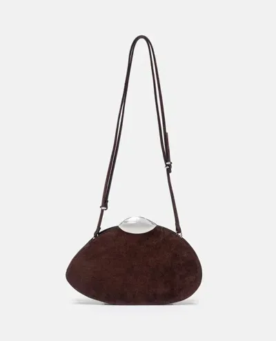 Benedetta Bruzziches Belle De Jour Ariel Pouch In Brown