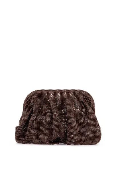 Benedetta Bruzziches Clutch Venus La Petite In Brown