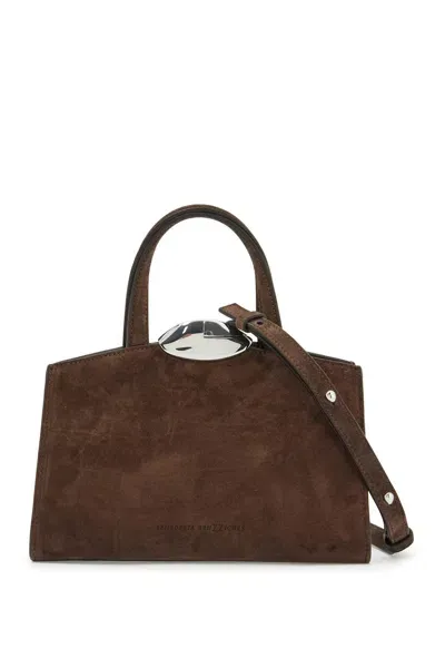 Benedetta Bruzziches Borsa A Mano Serena La Petite In Brown