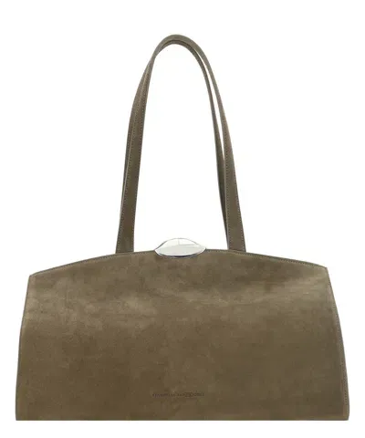 Benedetta Bruzziches Serena Shoulder Bag In Brown