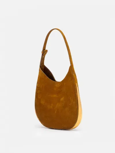 Benedetta Bruzziches Amalia Hobo Shoulder Bag In Brown