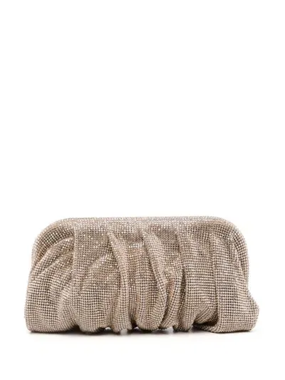 Benedetta Bruzziches Venus La Grande Clutch Bag In Gold