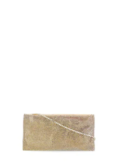 Benedetta Bruzziches Your Best Friend Shoulder Bag In Gold