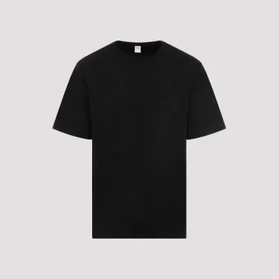 Berluti Black Cotton Logo T-shirt