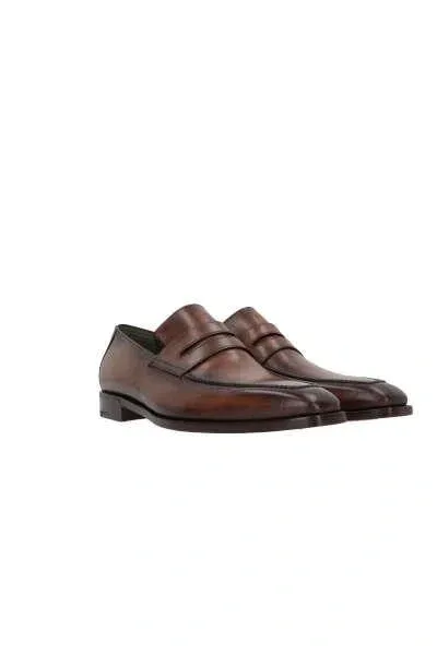 Berluti Flat Shoes In Brown