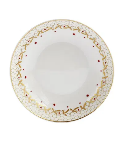 Bernardaud Noël Coupe Soup Plate In White