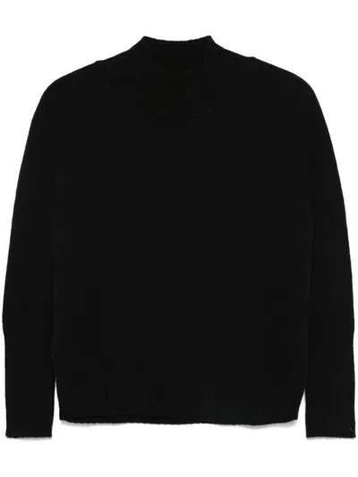 Beyou Cashmere Turtle-neck Sweater In Black