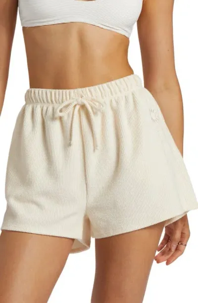 Billabong Cally Drawstring Shorts In White Cap