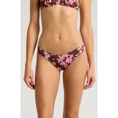 Billabong Free To Be Bondi Bikini Bottoms In Choc Chip