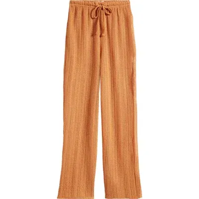 Billabong Largo Beach Cover-up Pants In Toffee