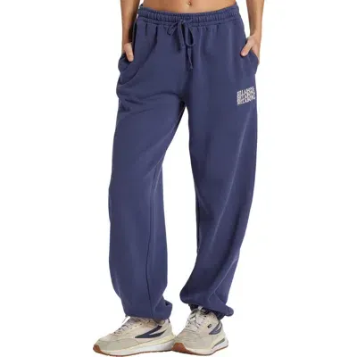 Billabong Palmin Cotton Blend Sweatpants In I Sea Indigo