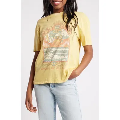 Billabong Season Of The Sol Graphic T-shirt In Mellow Daze