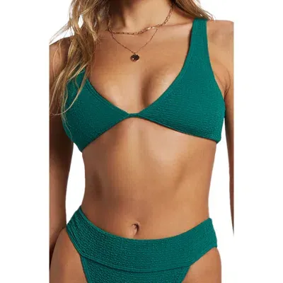 Billabong So Dazed Ava Triangle Bikini Top In Emerald Bay