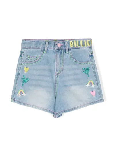 Billieblush Denim Shorts In Blue