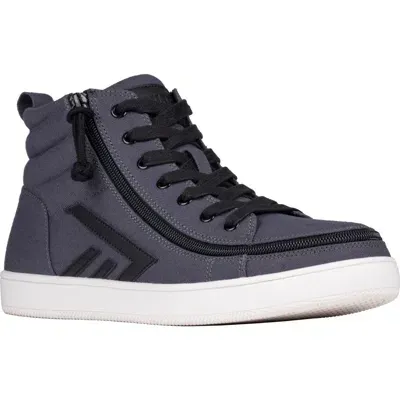 Billy Footwear Classic High Top Sneaker In Charcoal/black