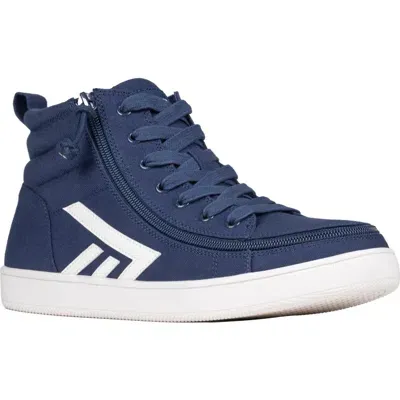 Billy Footwear Classic High Top Sneaker In Navy/white