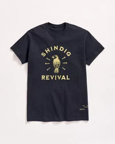 Billy Reid Shindig Tee In Black