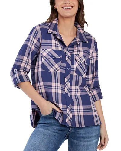 Billy T Alina Shirt In Cape Plaid