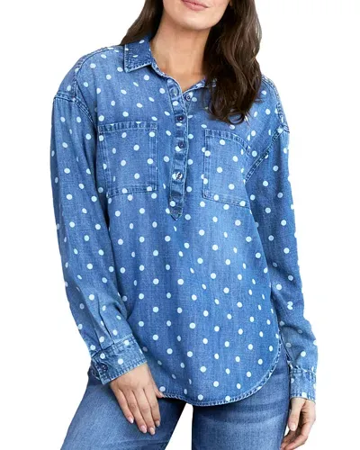 Billy T Popover Shirt In Dots