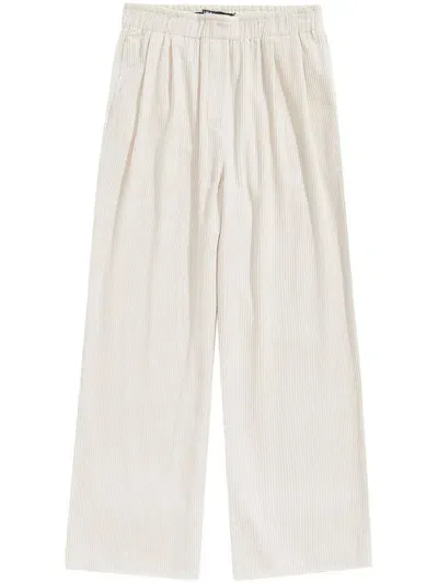 Bimba Y Lola Corduroy Joggers In Neutrals