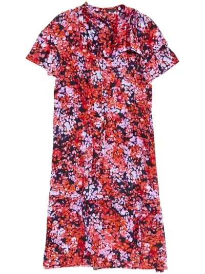 Bimba Y Lola Leomimosa Dress In Red