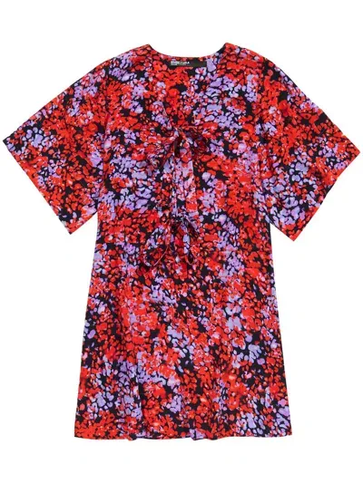 Bimba Y Lola Leomimosa Mini Dress In Red