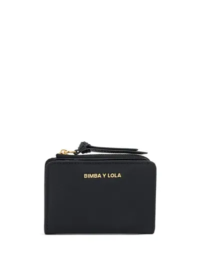 Bimba Y Lola Logo Lettering Wallet In 黑色