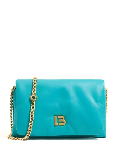 Bimba Y Lola Mini Leather Crossbody Bag In Blue