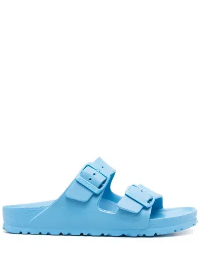 Birkenstock Arizona Buckled Sandals In Blue