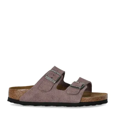 Birkenstock Arizona Suede Viola In Purple