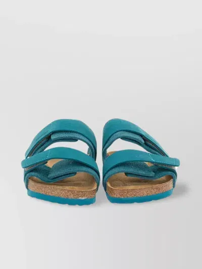 Birkenstock Uji Suede Sandals In Blue